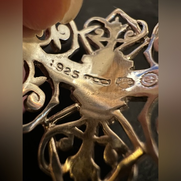 Harley-Davidson® Women's 925 MOD Silver Antique Filigree Ring in MOD Box 💍 - Picture 5 of 16